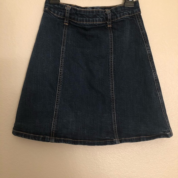 Brandy Melville- A Line buttoned Jean Skirt ✨ - Picture 2 of 4